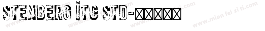 Stenberg ITC Std字体转换
